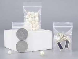 Sacs Ziplock Mini Transparents en PE Personnalisés en Gros, Impression Offset, Pochettes en Plastique Recyclables pour Bijoux, Cadres <span class=keywords><strong>Photo</strong></span>, Petits Objets - Product Image 5