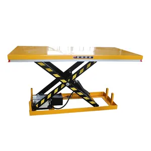 U shape Hydraulic lifting table with electric hydraulic pump up and down control switch year warranty