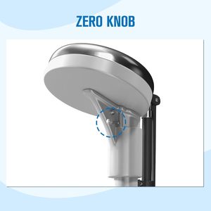 Balance corporelle numérique 200 kg pour usage médical et sanitaire, machine de pesée OEM avec fonctions de verrouillage et d'affichage de la température - Product Image 3