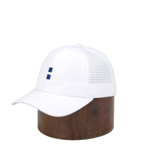 Casquettes de baseball OEM 5 panneaux blanches et noires imperméables pour hommes et femmes, casquettes de golf découpées au laser avec logo brodé 3D - Product Image 1