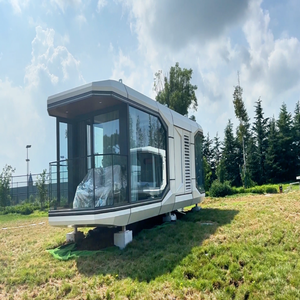 Modern Luxurious Camping Capsule Prefabricated House Steel Space Intelligent System 2 Bedroom Villas - Product Image 5
