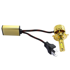 ไฟหน้า LED QideWin H4 70W 30000LM หลอดไฟรถยนต์กำลังสูงแบบท่อทองแดงคู่ - Product Image 3