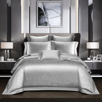 Housse de couette brodée, ensemble de draps en velours, housse de couette rayée, couvre-lit blanc pour hôtel, drap de lit en velours, draps blancs pour hôtel