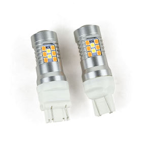 Bombilla LED 3157 2835 28SMD Blanca/Amarilla Canbus para Matrícula, Luz Interior LED de 12V - Product Image 4