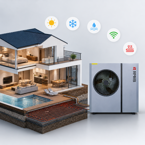 Pompe à chaleur air-eau EVI DC Inverter 5,7 kW, réfrigérant écologique, efficacité premium, chauffage, refroidissement, ECS, monobloc, domestique, OEM - Product Image 5