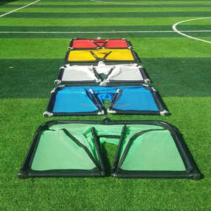 <span class=keywords><strong>But</strong></span> <span class=keywords><strong>de</strong></span> football miniature en aluminium <span class=keywords><strong>de</strong></span> haute qualité, durable, facile à plier, portable, pour enfants ou entraînement - Product Image 6
