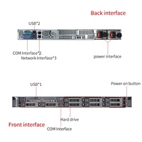 Serveur Rack 1U R440 pour IPTV Neuf/Occasion Garantie 1 An Xeon Silver 4110 16-512 Go Mémoire Système de Stockage Réseau