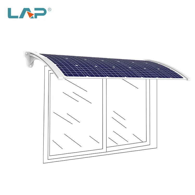 Système de panneaux solaires BIPV, 100/135w, ip65, hybride sur grille, étanche, pour l'extérieur