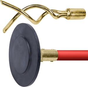 Juego <span class=keywords><strong>de</strong></span> 14 piezas <span class=keywords><strong>profesional</strong></span> <span class=keywords><strong>de</strong></span> 9m para desatascar desagües, con <span class=keywords><strong>desatascador</strong></span> <span class=keywords><strong>de</strong></span> alta resistencia, gusano <span class=keywords><strong>desatascador</strong></span> y raspador, y estuche <span class=keywords><strong>de</strong></span> transporte - Product Image 6