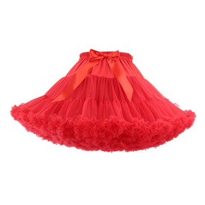 <span class=keywords><strong>Jupon</strong></span> plissé en tulle à deux couches pour femme, blanc et <span class=keywords><strong>noir</strong></span>, jupe <span class=keywords><strong>tutu</strong></span> bouffante de fête, crinoline, jupe <span class=keywords><strong>tutu</strong></span> intérieure avec bustle - Product Image 6