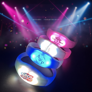 Bracelet LED pour Fêtes, Bracelet LED Activé par le Son, Bracelet LED Télécommandé DMX - Product Image 3