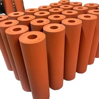 Rouleau en silicone anti-âge à dureté personnalisée et amortissant les chocs pour laminateur industriel à transfert thermique