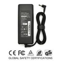 Pengisi Daya Laptop Tahan Api 165W 19.5V 8.33A Adaptor AC 5.5*2.5mm Sudut Kanan untuk Razer Blade 15 17 Gaming Notebook