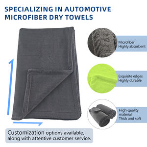 कस्टम डिजाइन सेवा नैनोवे तौलिया के साथ सुपर अवशोषित और थोक थोक का विवरण देने के लिए प्रीमियम माइक्रोफाइबर कार तौलिए - Product Image 3
