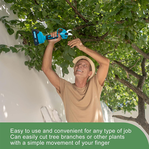 21V 500W SK5 Blade Lithium-Ion Cordless Pruning Shears <b>Tree</b> Pruner <b>Branch</b> Cutter 25-30mm Cutting Diameter Anti-Slip CPS01 21V El - Product Image 5