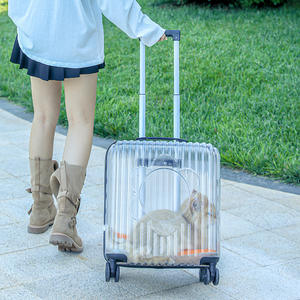 बिल्लियों और छोटे कुत्तों के लिए <span class=keywords><strong>2026</strong></span> नए डिजाइन पालतू ट्रॉली बैग पोर्टेबल बड़ी क्षमता वाली पेग सामग्री मॉडल पालतू जानवर बैग - Product Image 6