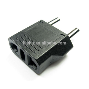 อะแดปเตอร์สำหรับเดินทางอเนกประสงค์สีขาว/ดำปลั๊กสปเตอร์250V สำหรับยุโรปกับเรา - Product Image 6