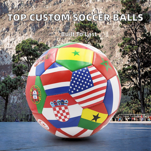 Balones de Fútbol para Niños, Talla 4, Personalizados, Más Vendidos en 2022, Balones de Netball, Flag Football, Cosidos a Máquina, Material PU, Hechos en Pakistán - Product Image 2