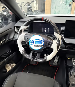 Volante de Cuero Completo Resistente con Botones de Control Múltiple, Compatible con <span class=keywords><strong>Toyota</strong></span> Prius Axio Cross <span class=keywords><strong>Hybrid</strong></span>, Piezas de Mejora para Automóviles - Product Image 2