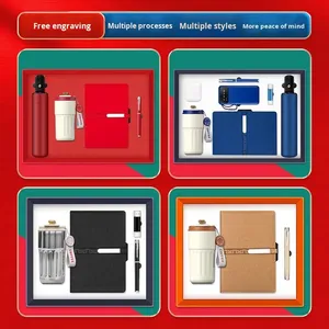 Set de Regalo Empresarial Moderno y Sencillo: Tazas de Café y Cuadernos Personalizables con Logotipos, Hechos en China para Eventos de Inauguración - Product Image 3