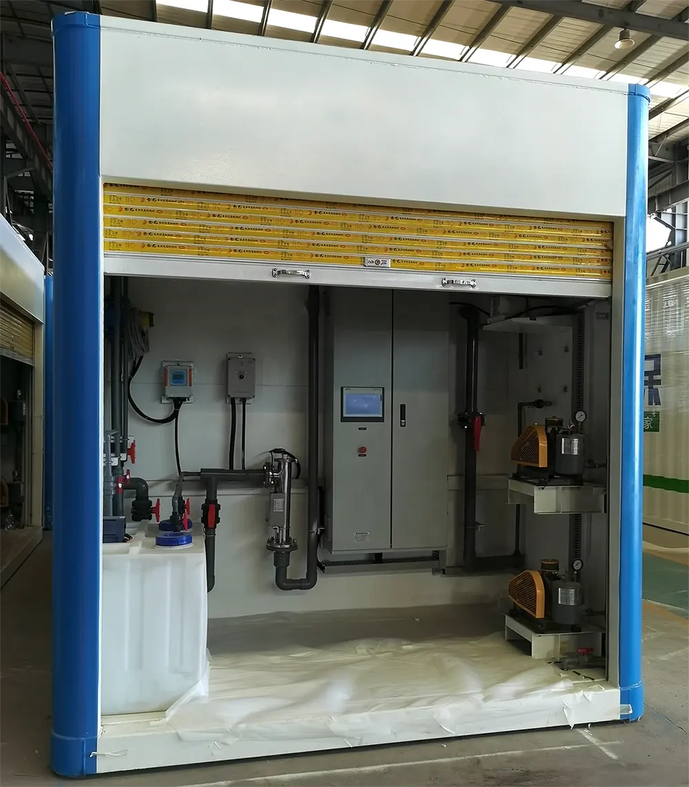 New MBBR Wastewater Treatment Plant System Portable Home Use Farm Restaurant Retail Hotel Sewage Treatment