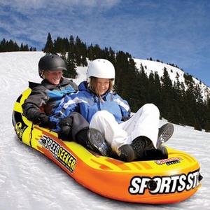 Différentes Couleurs et Pvc Matériel <span class=keywords><strong>Gonflable</strong></span> Neige Slide Sledge - Product Image 1