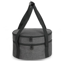 Sac isotherme le plus vendu pour le camping en plein air, sac à glace double couche avec motif lettres pour le transport de bouteilles et de repas