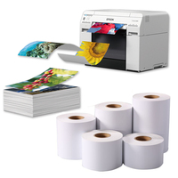 Étiquette imprimable à jet d'encre Epson C7500/C3500, 100 pièces, emballage personnalisé, couleur mate, pour imprimantes