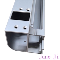 Profil d'alun personnalisé 6063 6061 T5 T6 Fourniture personnalisée de profilés d'extrusion en aluminium industriel Fabricant de profilés en aluminium extrudé