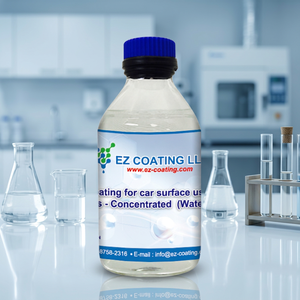 45.EZ Coating LLC K-412 1L Revêtement céramique brillant haute performance respectueux de l'environnement pour surface automobile, concentré hydrophobe à base d'eau - Product Image 6