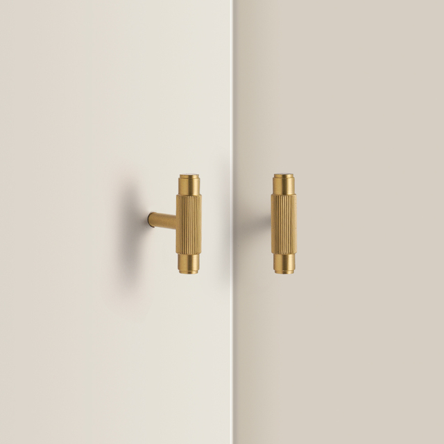 Bulk Solid Brass Knurled Cabinet Handles 50 Sets MOQ, Custom Size Logo, Factory Direct Wholesale Drawer Pulls