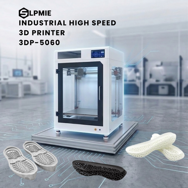 3DP 5060 High Speed 3D Printer 500mms Rapid Speed Detachable Magnetic Steel Plate Easy Part Removal Small Batch Printing PLA