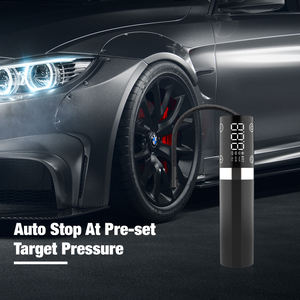 <span class=keywords><strong>Gonfleur</strong></span> de pneus de voiture électrique numérique sans fil portable avec lumière d'urgence et moniteur de pression des pneus, pompe à air <span class=keywords><strong>rechargeable</strong></span> en plastique - Product Image 3