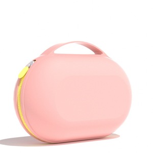 Sac de maquillage en silicone réutilisable personnalisé en usine, pochette de rangement portable pour voyage, sacs et étuis cosmétiques de beauté - Product Image 2