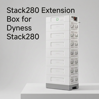 Boîtier d'extension pour batterie LiFePO4 à semi-conducteurs empilable Dyness Stack280 S51280 HV 51.2V/280Ah/14.3kWh, 8000 cycles