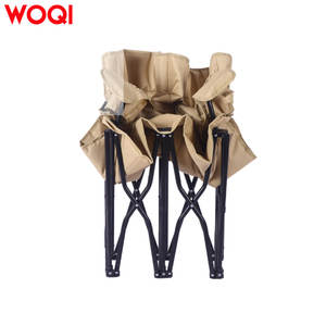 Silla de Camping Doble Woqi Color Caqui, Silla Plegable para Jardín y Exteriores, 107 cm x 90 cm x 70 cm, Estructura de Acero, Cómoda y Duradera - Product Image 5