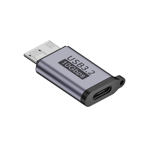 Type-<span class=keywords><strong>C</strong></span> เป็น <span class=keywords><strong>Micro</strong></span> <span class=keywords><strong>B</strong></span> อะแดปเตอร์ <span class=keywords><strong>USB</strong></span> <span class=keywords><strong>C</strong></span> ตัวเมียเป็น <span class=keywords><strong>Micro</strong></span> <span class=keywords><strong>B</strong></span> สำหรับ <span class=keywords><strong>USB</strong></span> 3.0ฮาร์ดไดรฟ์ภายนอกแบบพกพา SSD HDD - Product Image 1