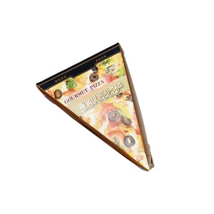 Caja de rebanada de <span class=keywords><strong>pizza</strong></span> personalizada, caja de papel de embalaje, caja de <span class=keywords><strong>pizza</strong></span> triangular para llevar - Product Image 4