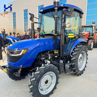 Tracteur à chenilles 50HP, tondeuse à gazon, mini-machine agricole avec rotoculteur pour la coupe de l'herbe de jardin et les travaux agricoles de petite taille