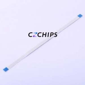 JS05A-06P-100-3-4 FFC Cable (Flexible Flat Cable) P=0.5mm Connector 6P 0.5mm 0.3mm Non-Inverting - Product Image 2