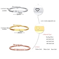 Anniversaire de naissance de haute qualité Design unique Bracelet en argent sterling 925 plaqué or pour enfant