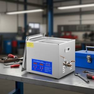 Limpiador Ultrasónico Industrial de 15L con Temporizador Digital y Calentador, Equipo de Desengrasado - Product Image 2