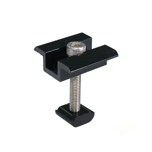 Accesorios de montaje solar fotovoltaico a buen precio Abrazadera de extremo fotovoltaico para fijar los paneles - Product Image 4