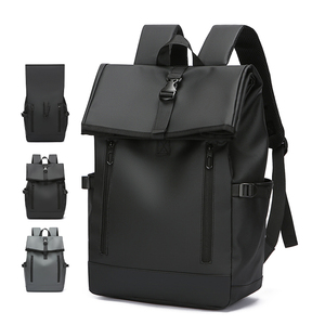 Custom logo Waterproof Rolltop Laptop Backpack Manufacturer Casual Sports Travel Backpack College Student Computer Backpack - Product Image 1