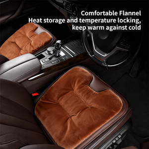 Ensemble trois pièces en velours flanelle pour bébé, tout neuf, confortable, housse de <span class=keywords><strong>coussin</strong></span> d'hiver, <span class=keywords><strong>coussin</strong></span> de siège auto - Product Image 4