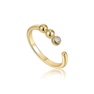 Gemnel 925 Sterling Zilveren <span class=keywords><strong>Spacer</strong></span> Kraal Stapelen Vinger <span class=keywords><strong>Ring</strong></span> Voor Vrouwen Fijne Sieraden Open Verstelbare <span class=keywords><strong>Ring</strong></span> - Product Image 3