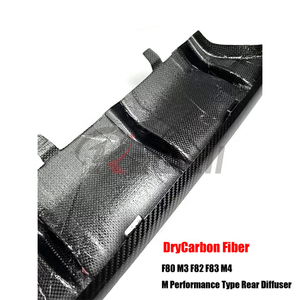 Difusor Trasero <span class=keywords><strong>de</strong></span> Fibra <span class=keywords><strong>de</strong></span> Carbono Seca Curado en <span class=keywords><strong>Autoclave</strong></span> Estilo F80 MP para BMW F80 M3 F82 F83 M4 2015+ - Product Image 5