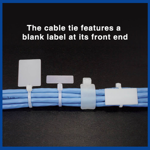 Bridas de Cable Industriales de Nylon 66 de Alta Calidad KSS MCV-100L, Correa de Amarre Autoblocante Flexible Importada y Certificada - Product Image 5