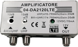 Répartiteur d'<span class=keywords><strong>amplificateur</strong></span> de signal d'<span class=keywords><strong>antenne</strong></span> <span class=keywords><strong>TV</strong></span> pour entrée <span class=keywords><strong>TV</strong></span> numérique 2 sorties - Product Image 5