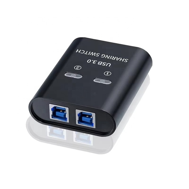 USB3.0 Printer Sharing Switch 2-Port 2 in 1 Computer Switcher Keyboard Mouse Converter China Origin Brand Other